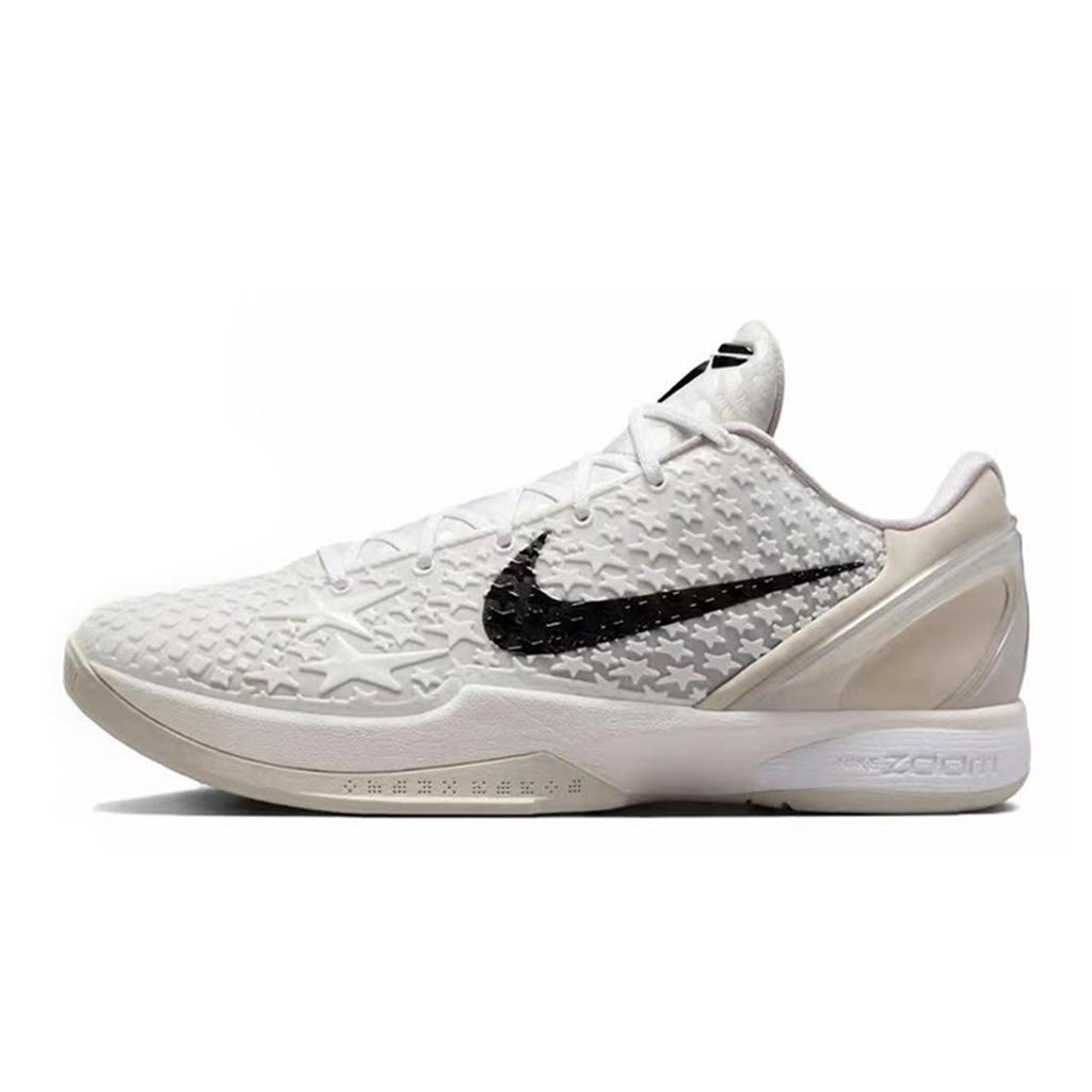 Nike Zoom Kobe 6 Basketball Shoes Men's Low Top White/Blue/Pink FQ3546-100(Team80-S-BOX)