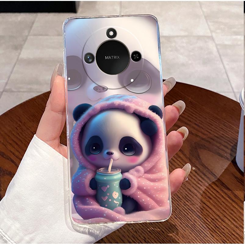 For Honor X9C Smart 5G Casing Clear Luxury Cute Love Rabbit Funny Cool TPU Soft Silicone Phone Case HonorX9C Smart 5G Back Cover