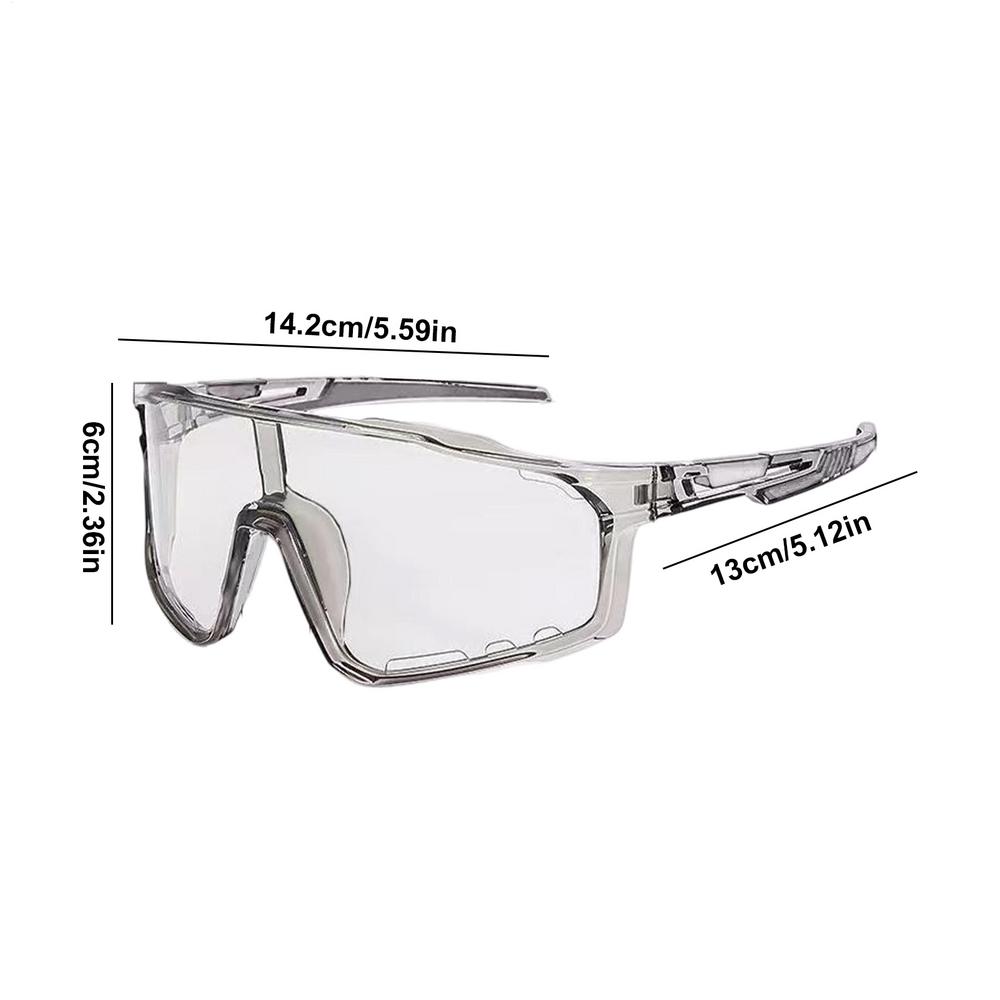 Photochromic Hiking Glasses Photochromic Unisex Clear Glasses Women Cycling Sunglasses for Outdoor Camping Running Cycling