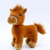 Plush Toy Rotatable Simulation Pony Doll Zodiac Horse Ornament Rag Doll Year of Horse Mascot