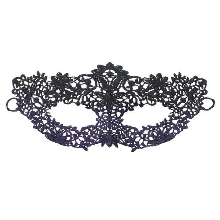 

Lace Masquerades Mask Ball Prom Mask Party Mask for Women Mardi Gras Mask Lace Eyemask Blindfold Halloween Party Mask чёрный/фиолетовый