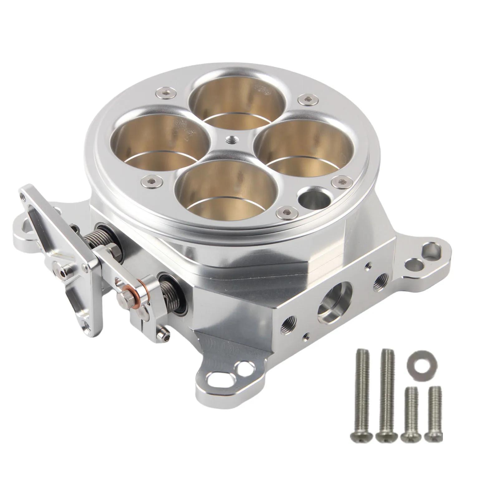 

Broyear High Quality 1200 Cfm 4 Barrel 4150 Billet Throttle Body срібний