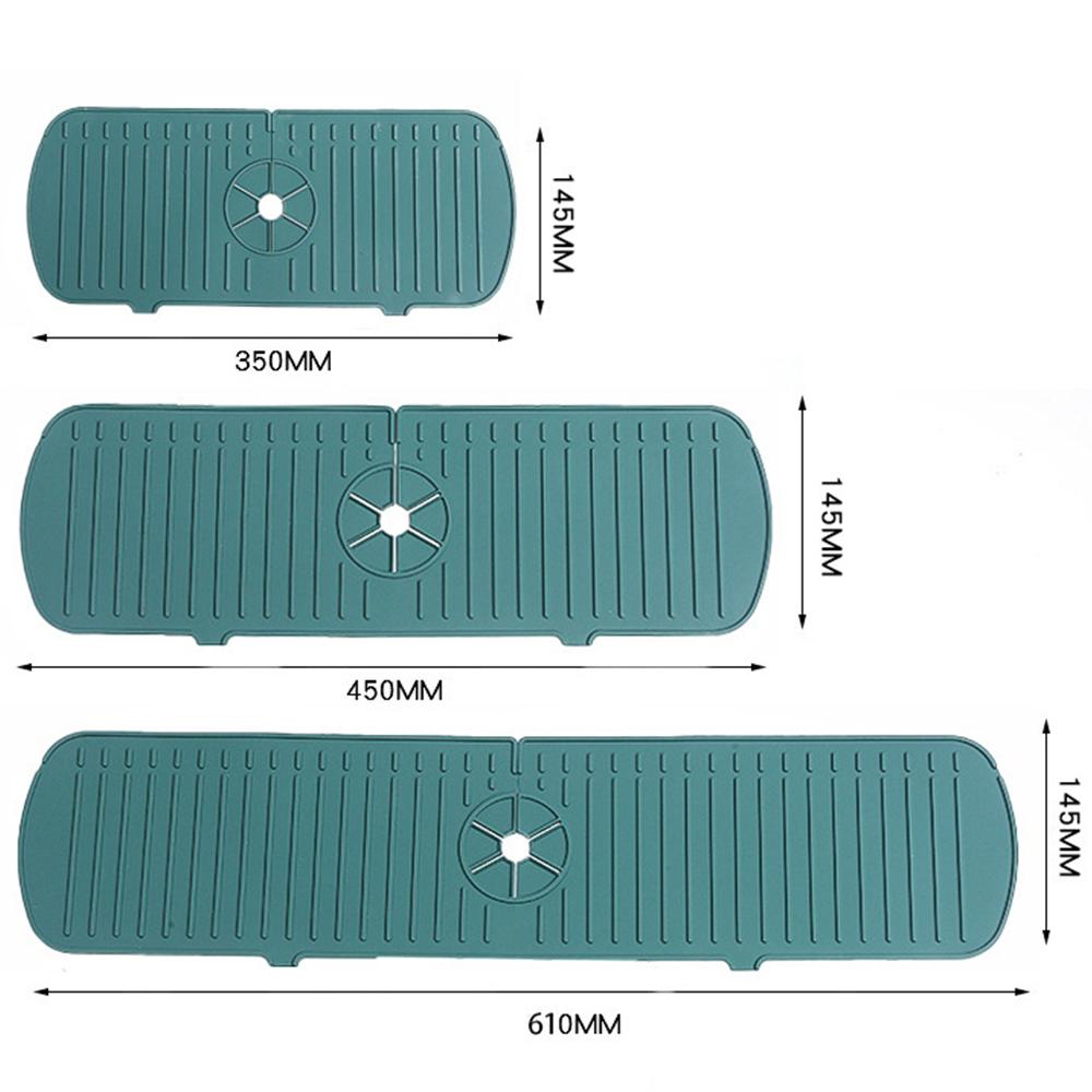 Kitchen Sink Splash Silicone Guard for Kitchen & Bathroom Countertop Protect