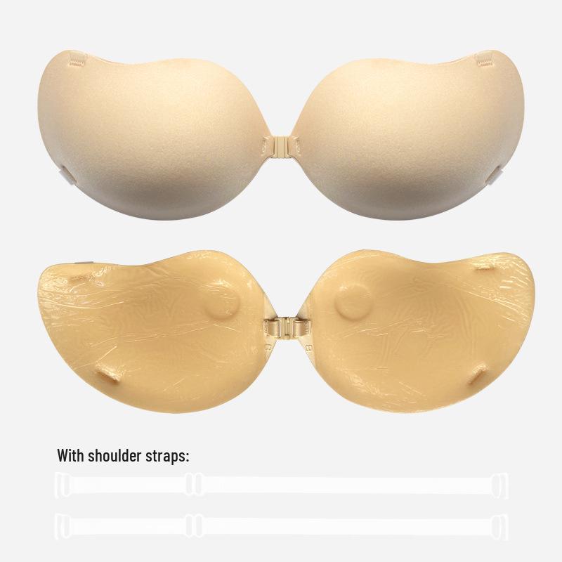 

Незаметные пуш-ап вкладыши с манго: Увеличьте и приподнимите маленькую грудь с помощью бюстгальтера без бретелей, с утолщенной поддержкой и накладками на соски B