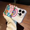 Die erstaunliche Welt von Gumball Hülle für IPhone 17 16 15 14 13 12 Mini 11 Mini Pro Max Transparente Silikonhülle