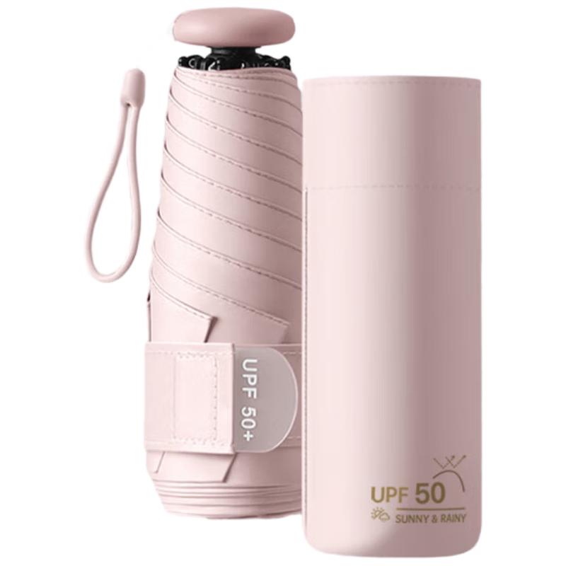 MAYDU Ultra-light Five-fold UV Protection Sun & Rain Umbrella