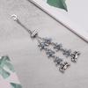 Compatible Silver White Diamond Style Chain Bracelet for Apple Watch Series 9 to 4
