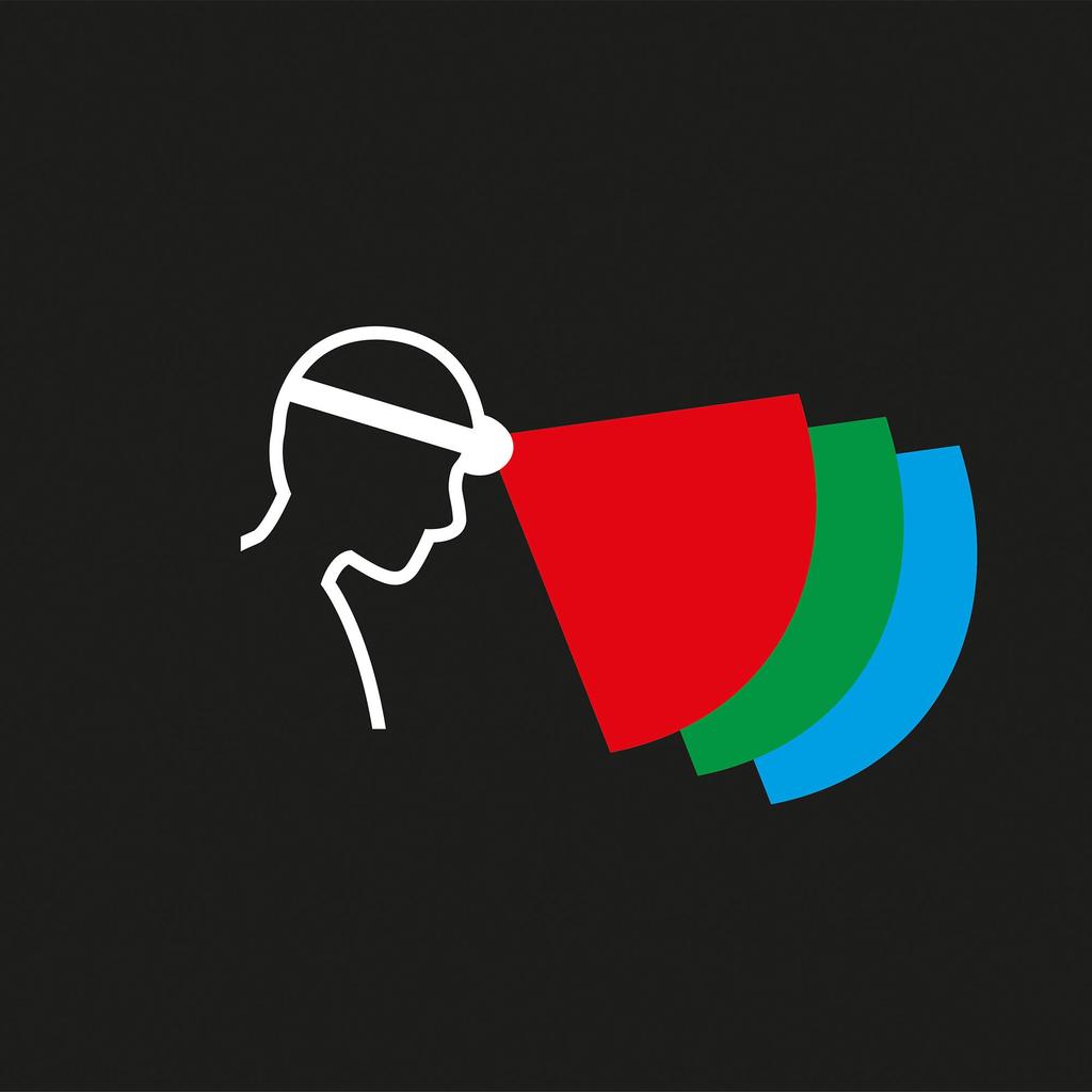 Petzl Aria 1 RGB Black Waterproof and Dustproof Compact Headlamp (E069BA00)