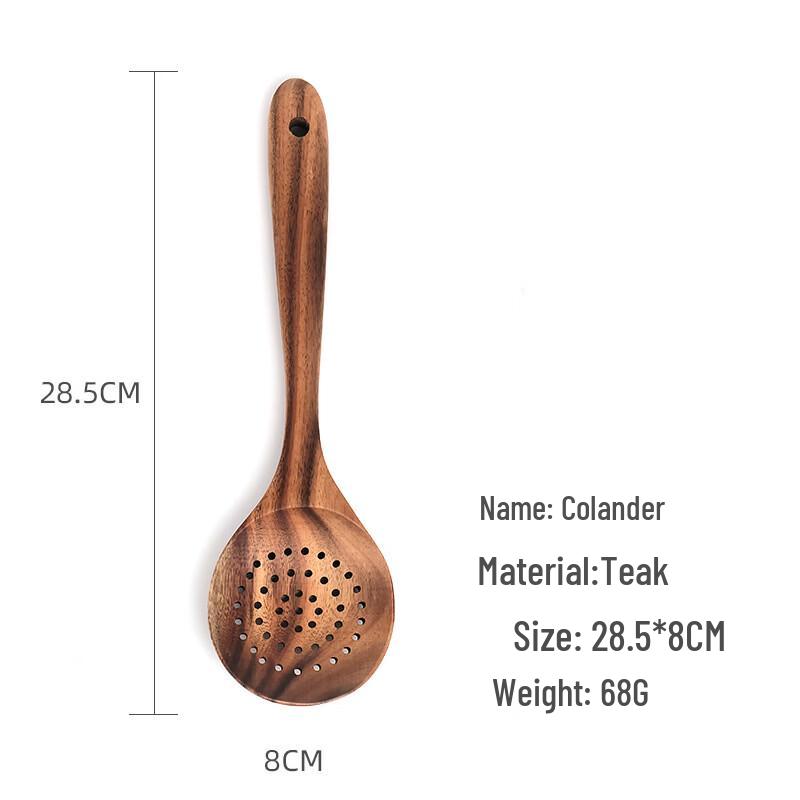 Acacia Wood 7-Piece Kitchen Utensil Set