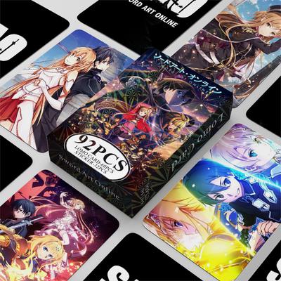 Lomo Card Mini Cards with 32PC Stickers Anime Fan Collection Lomo Cards Postcards Gift