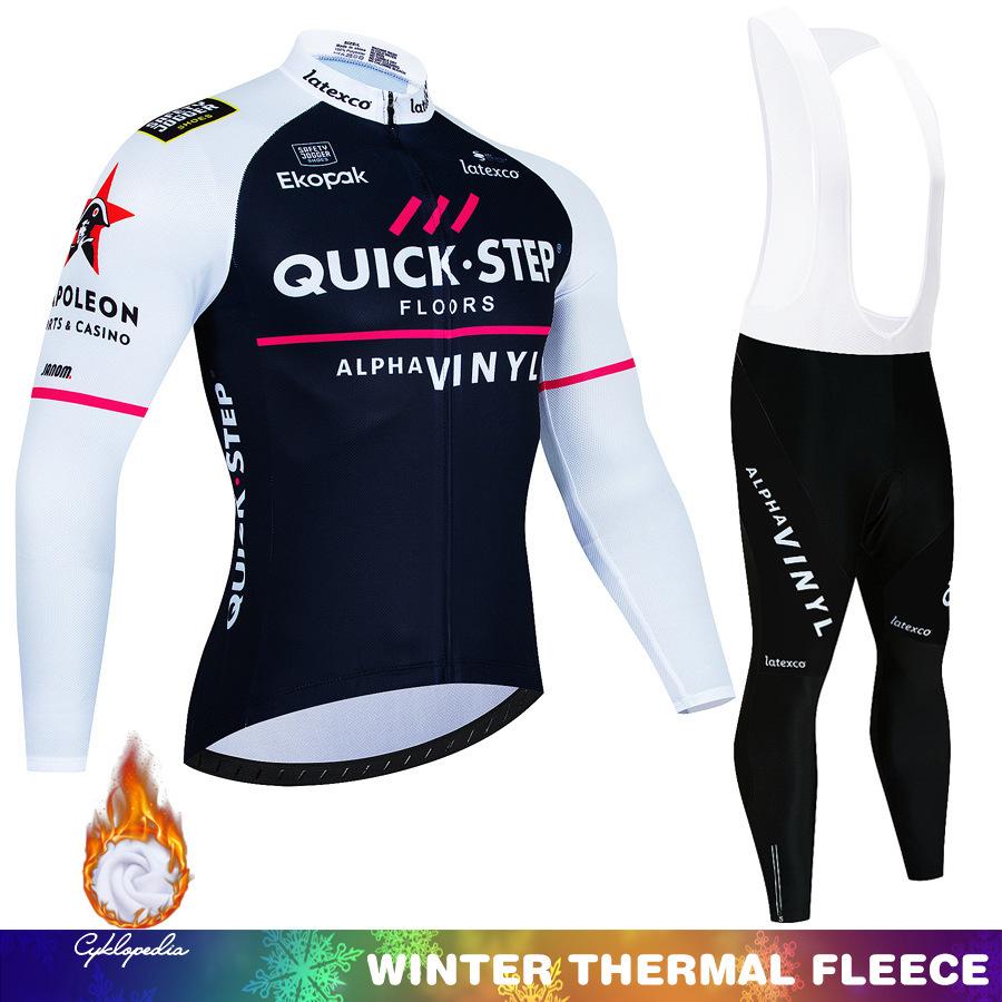Road Bike Autumn and Winter Warm Long-sleeved Cycling Suit Men's and Women's Cycling Clothes