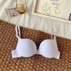 Front Buckle Seamless Push-Up Backless Bra - Women's Invisible Back Thin Strap Style