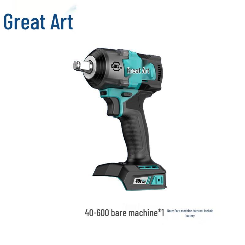 

Dayi 40V 600N.m Brushless Impact Wrench CN plug (adapter included)