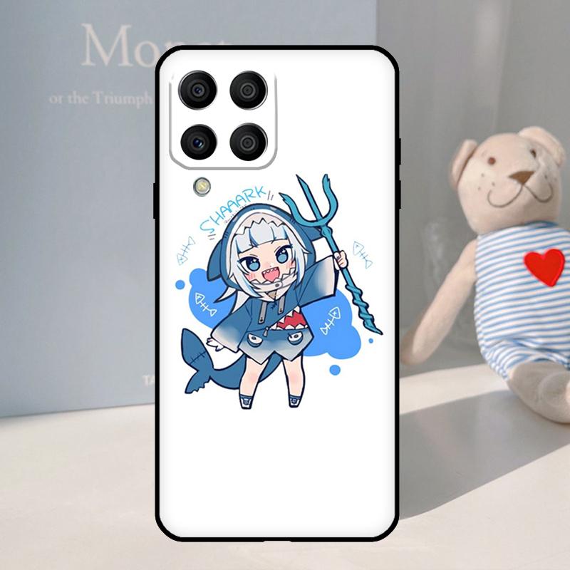 Anime Hololive Gawr Gura For Samsung Galaxy M12 M32 M52 M31 M55 M15 M11 M21 M13 M33 M35 M53 M14 M34 M54 M06 M16 Case