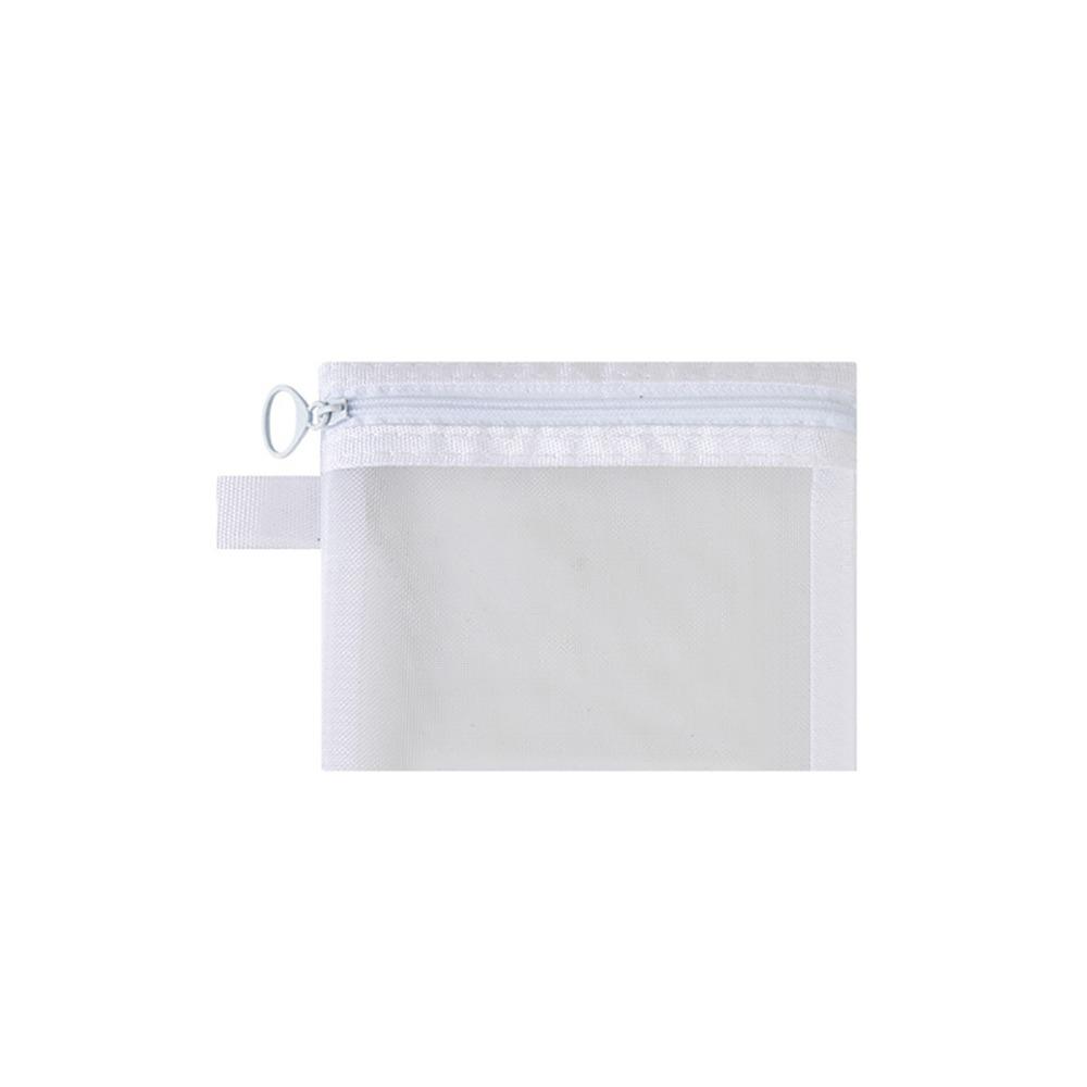 Handbags Transparent Cosmetic Bag With Zipper Mesh Mesh Pouch Toiletry Wash Bags Travel