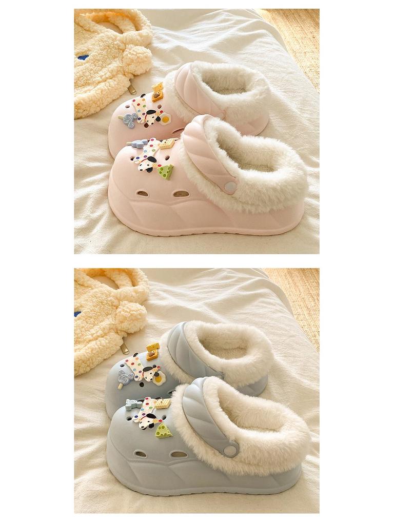 2025 Winter Fashion High-Value, Comfortable, Wear-Resistant, Lightweight EVA Cotton Slippers