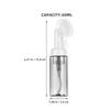 Foaming Bottle Plastic Empty Facial Pump Bottles Refillable Travel Soap Dispenser Brush Head Mousse Foam Refill Bottles