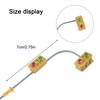 2pcs/set Traffic Light Model HO/OO Scale Cross Walk LED Pedestrian Street Signal 20mA With Resistor Railway Train Layout Kit