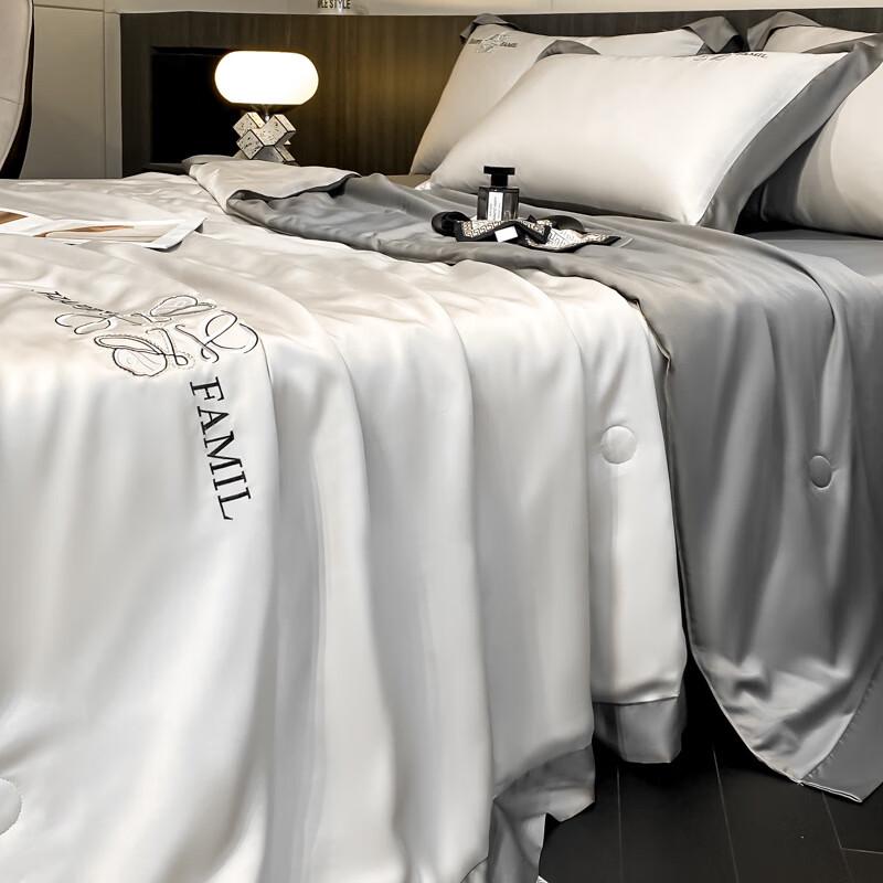 Yuanmuxiong Embroidered Tencel Cooling Summer Quilt