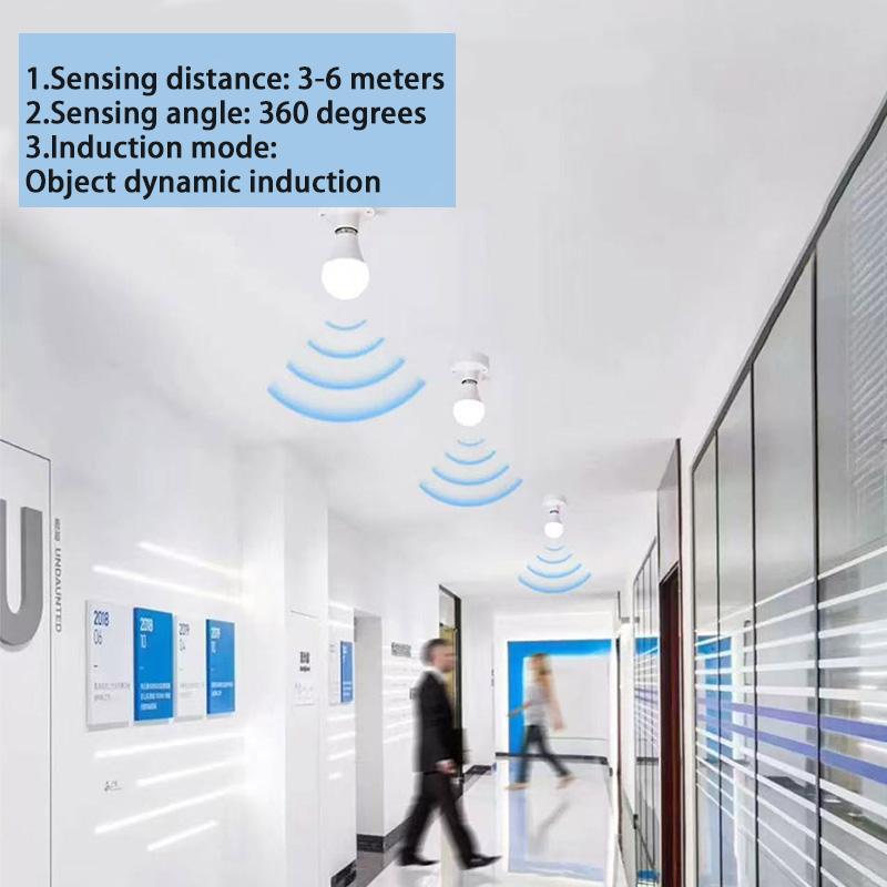 E27 LED PIR Motion Sensor Light Bulb 15W 18W Outdoor Lighting Human Induction Bulb Lamp For Living Room Bedroom Corridor Garage