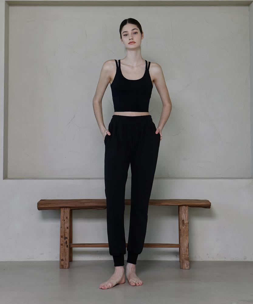 Debiweeo Comfortable Jogger Pants Devi-B0055-Black