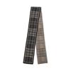 Daks Unisex 100  Cashmere Check Navy Scarf Dbmu1fe30