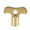 Square Socket Brass Radiator Keys Plumbing Bleeding Key Water Tap Key For Air Valves Plumbing Tool 7mm Hole Core
