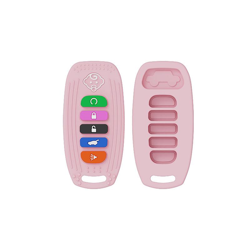 Non-Toxic Silicone Baby Teething Toys Bpa Free Tv Remote Control Shape Teething Toys Chew Relief Soothe Babies Gums For Babies Toddlers