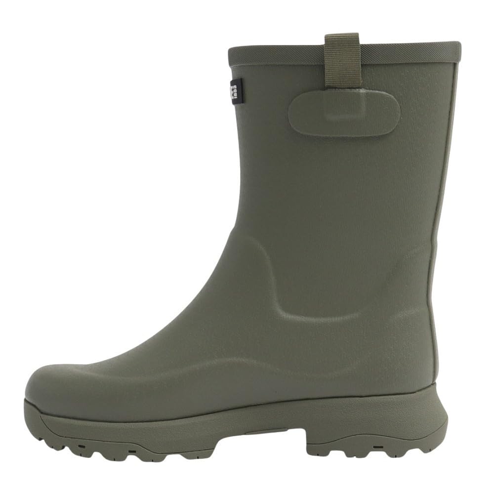 Aigle Official Waterproof and Ari Rubber Rain Moss Size Cm Women's Water-Repellent Boots, Green, 23.0