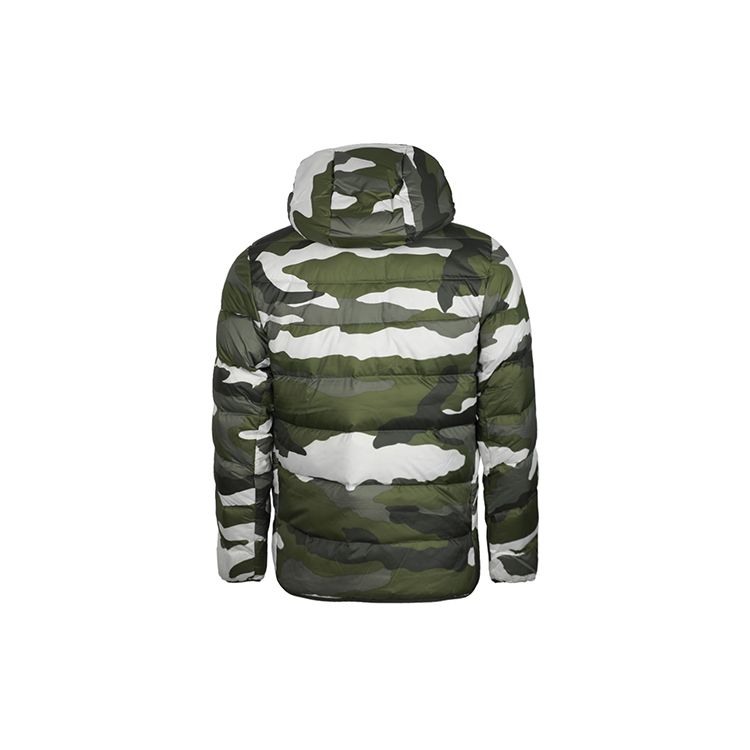 Nike Sportswear Down Windrunner Hooded Puffer Jacket Men Outerwear Camouflage-Green BV4764-222
