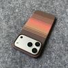 Kevlar Carbon Fiber Vertical Stripes Protective Case for Apple 17PM, 16Pro Max, 15