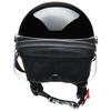 LEAD Motorcycle Helmet Half HARVE Black Free Size HS-2 -