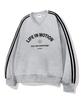 ULIFEZIP Arch In Motion Oversized Track V-Neck Sweatshirt 5 Colors [Ulzv_2004]
