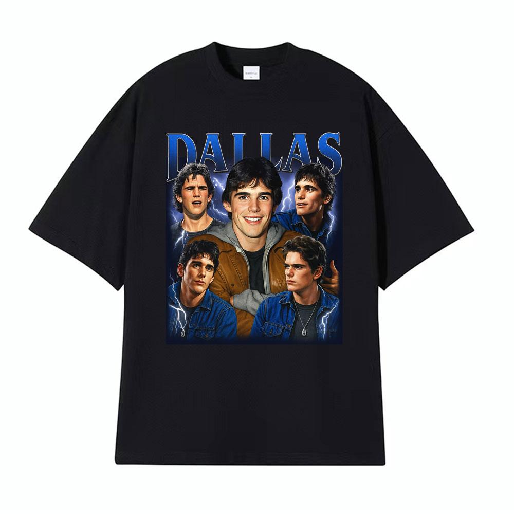 Limited Dallas Winston Vintage TShirt Men Women Fashion Casual Tshirts Comfort Oversized Loose Short Sleeve T Shirt Streetwear