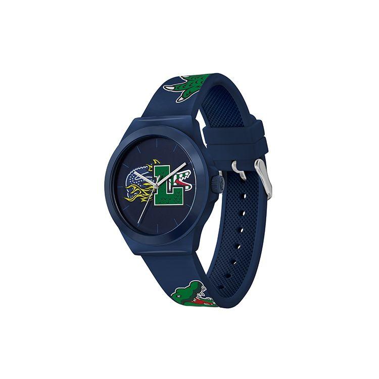 Lacoste Neocroc Series Watch Quartz Movement Silicone Strap 42mm Blue Dial Men watches 2011231