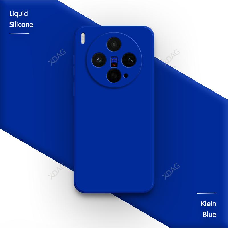 Original Square Liquid Silicone Phone Case for VIVO X300S X300 Ultra Pro FE X300Ultra 5G Luxury Straight Edge Soft Couples Cover
