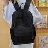 Color Solid Simple Bamboo Pattern Student Backpack For School And Use Daily