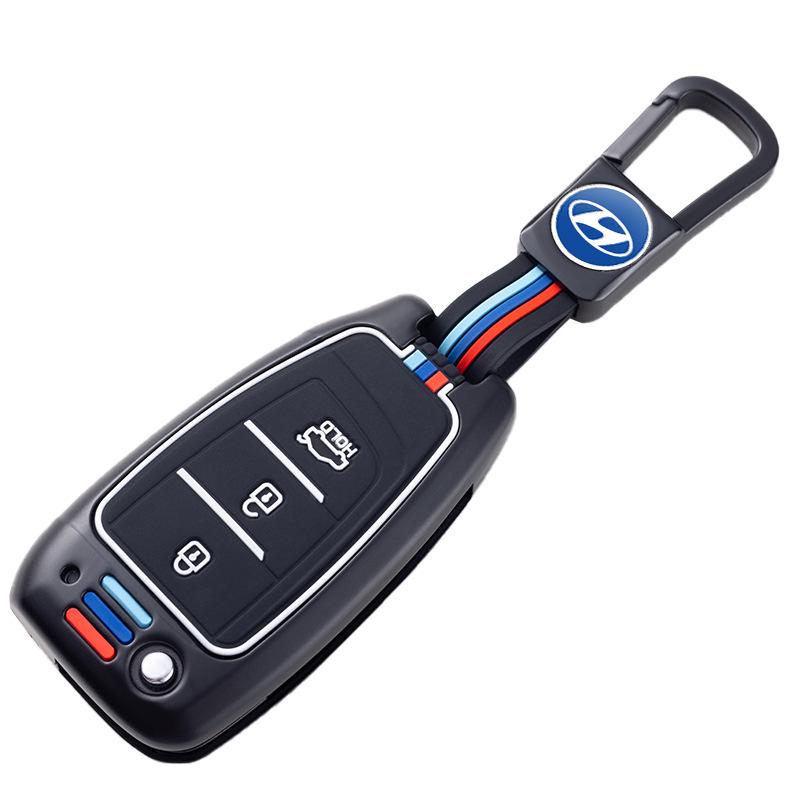 Premium Key Case for 21 Hyundai Models: Elantra, Reina, ix35 - Unisex Design