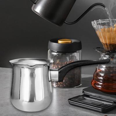 Caffettiera Bollitore per Latte Resistente al Calore Acciaio Inossidabile per Deliziose Bevande Quotidiane