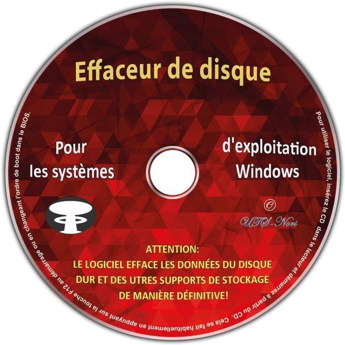 Ștergător formatator de hard disk pentru Windows 10 8 7 Vista XP 32 64 Bit - UTS