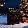 Christmas Countdown Calendar 2025 2D Acrylic Winter Holiday Advent Decoration 24 Days Christmas Countdown Motorcycle Parts
