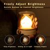 USB Rechargeable Retro Silicone LED Night Light Modern Timer Warm White Color Changeable Baby Sensor Bedroom Lamp Kerosene Room