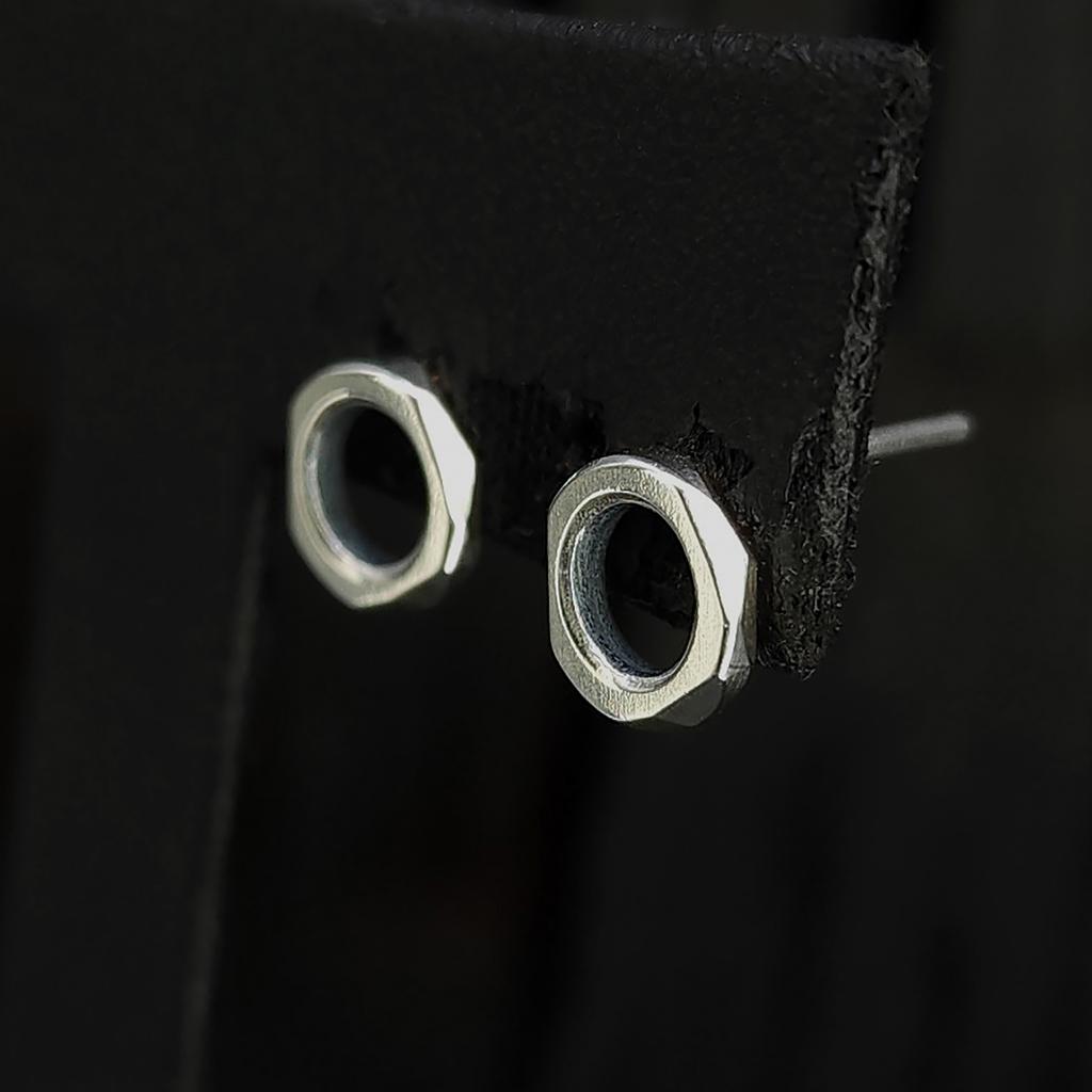 Sterlingworth Icy Ring-S1 Silver Earrings