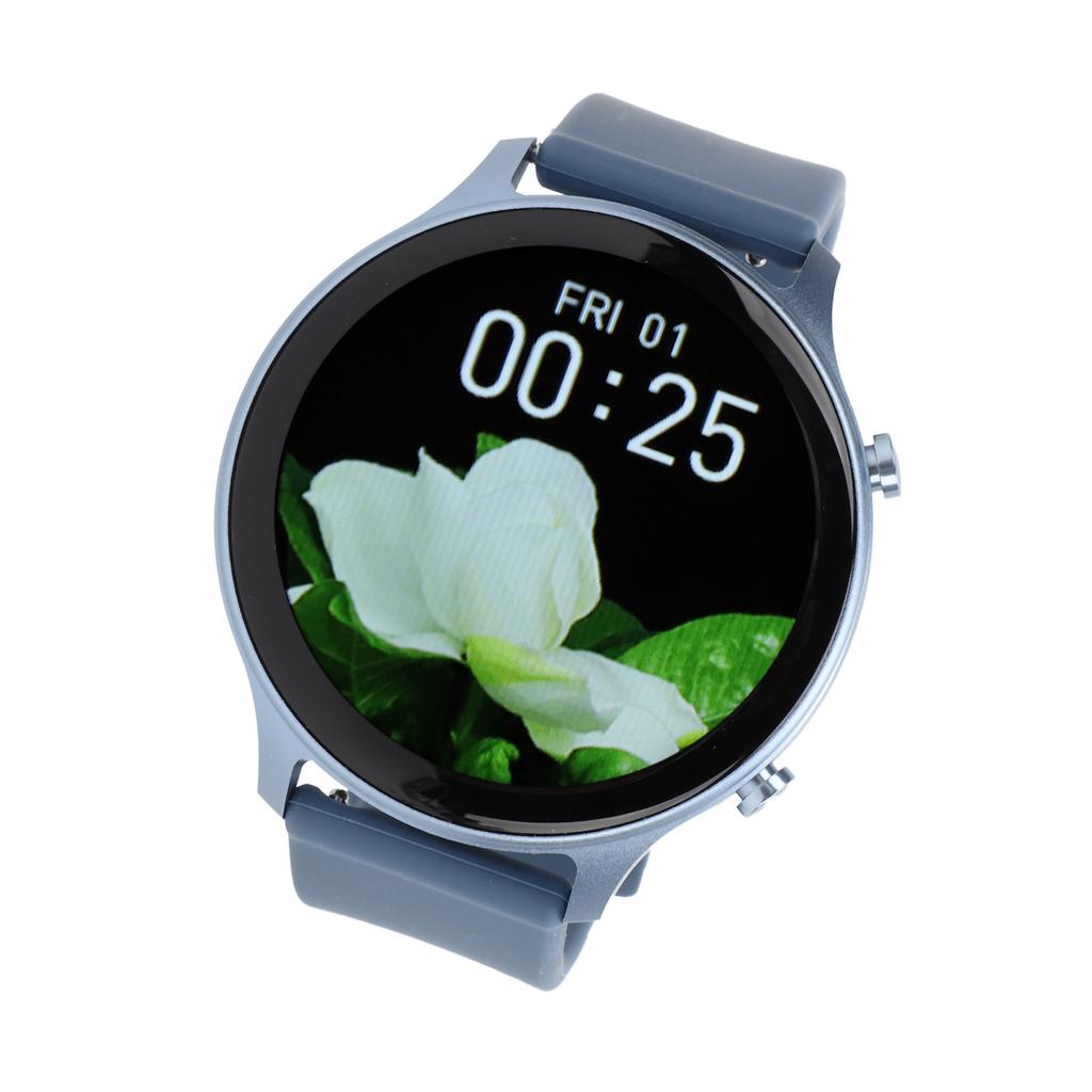 Women Smart Watch 1.28in HD Touch Screen BT Talking Sports Sleep Monitoring Smartwatch DS30 Blue