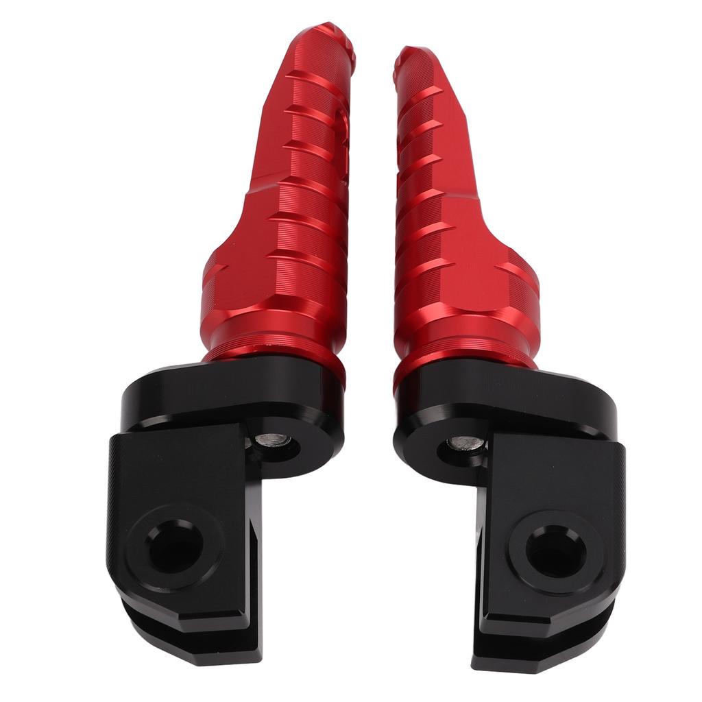 2pcs Motorcycle Front Foot Pegs CNC Aluminium Alloy Footrest Replacement for Aprilia RS660 RSV4