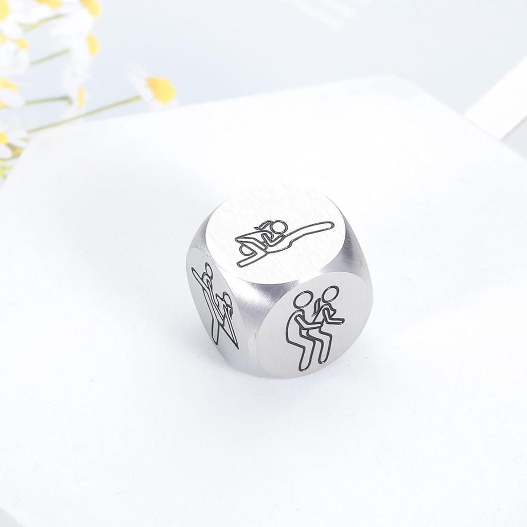 Dice Party Favor Halloween Boo Košík Položky Date Night Nápady Herní kostky dárky pro páry Svatební zásnubní dárky Hry do ložnice na herní večer