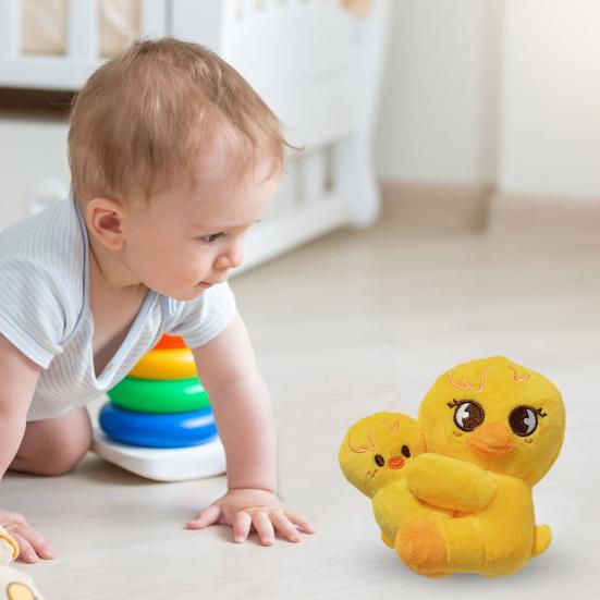 Magnetic Hugging Animal Plush Toy Cartoon Pig Fox Chick Wolf Bear Cat Rabbit