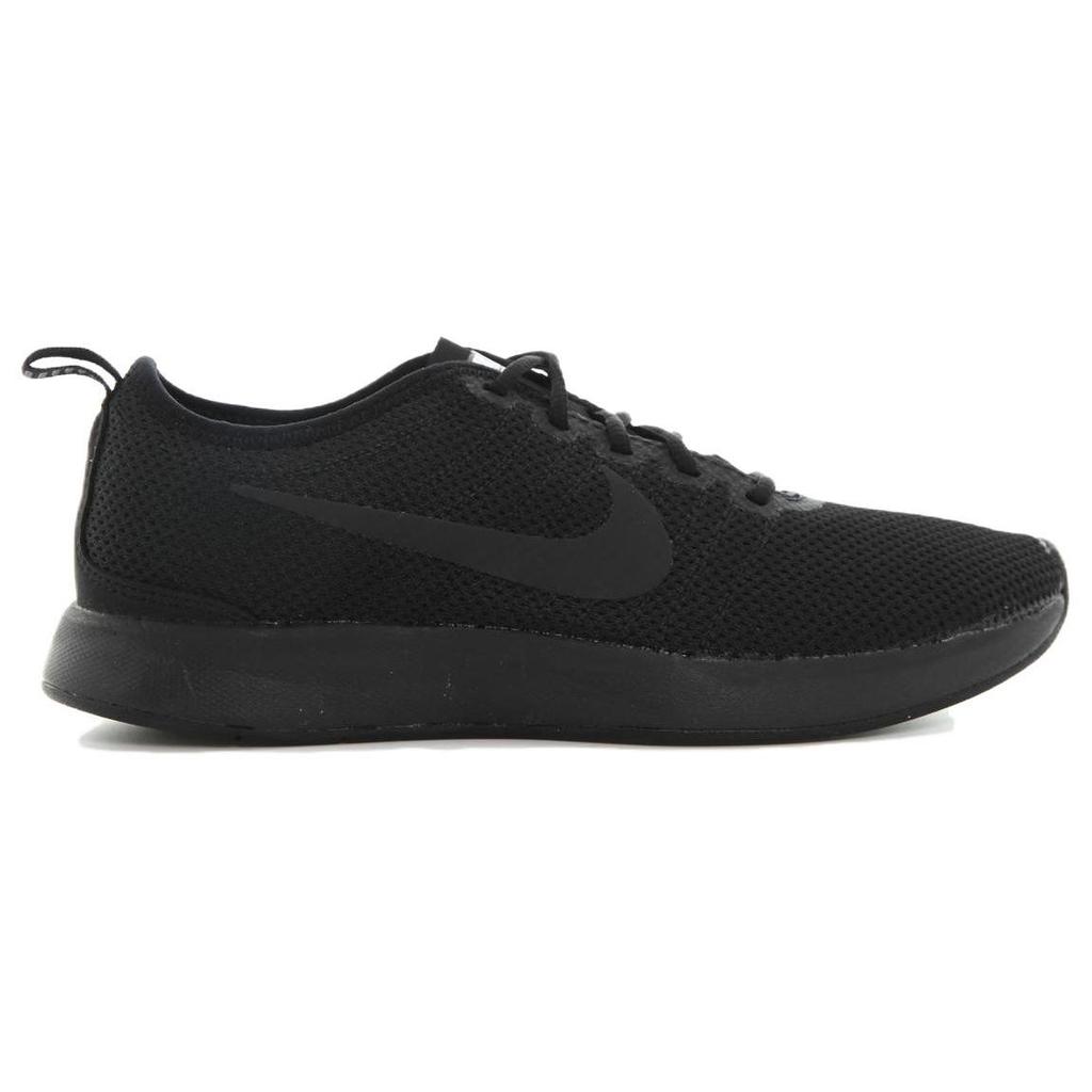 Nike Dualtone Racer Comfortable Versatile Shock Absorbing Durable Low Top Running Shoes Women sneaker Black 917682-005
