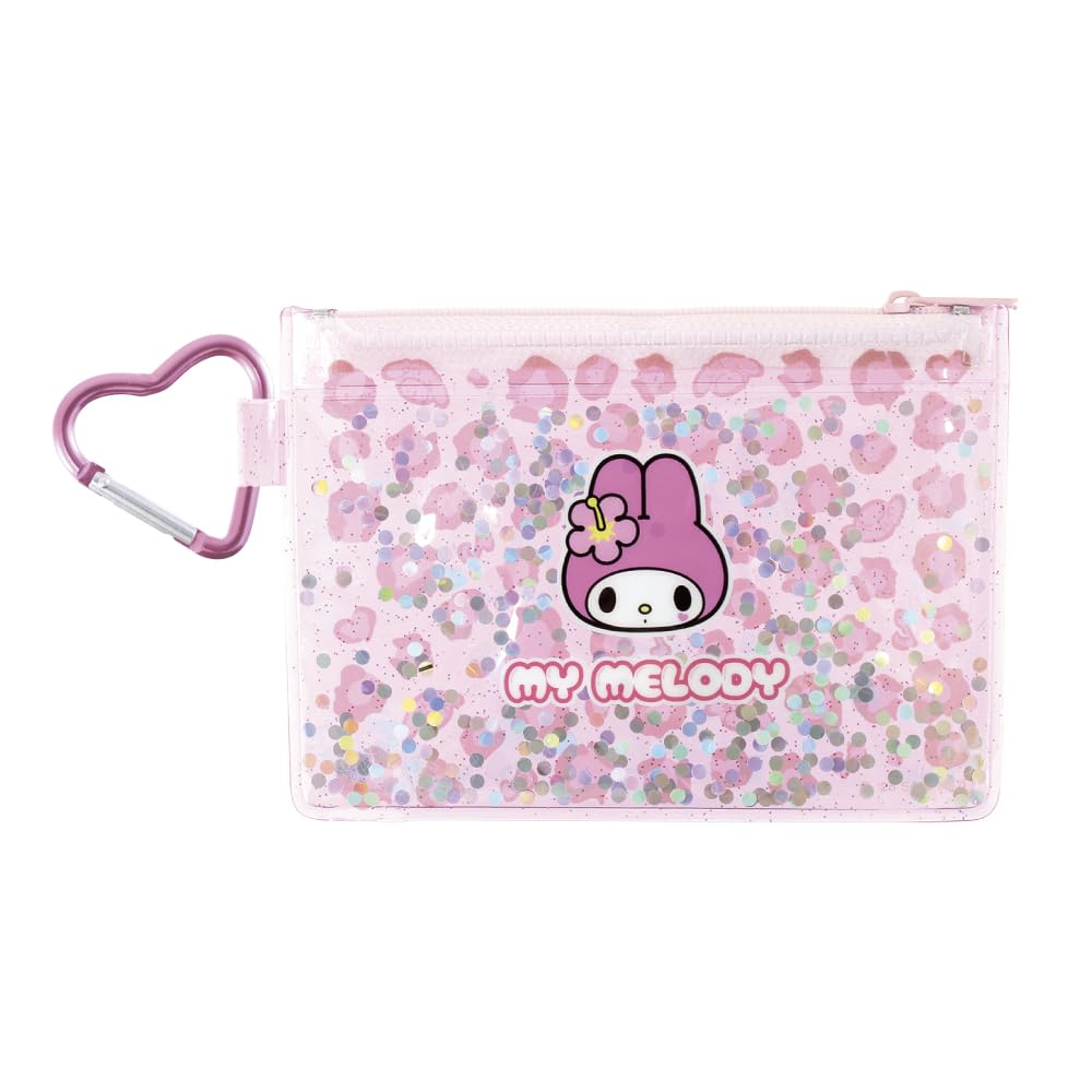 Tees Factory Sanrio Characters Pouch Melody KiraKira Y2K/My H100×W140mm SR-5544324MM