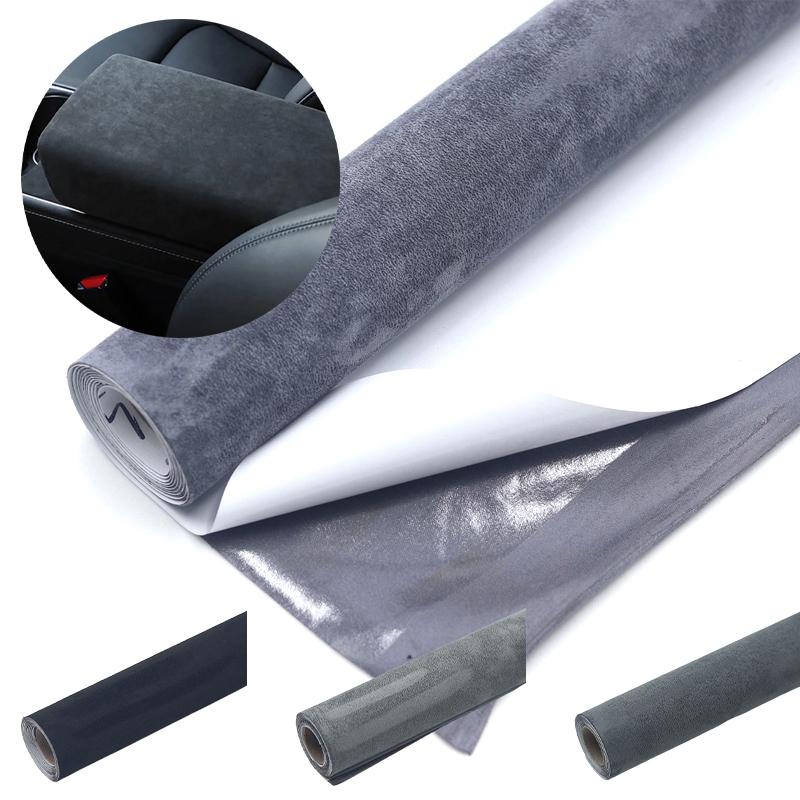 Suede Fabric Self-Adhesive Adhesive Cloth For Car Interior Modification Door Panel Workbench Diy Decoration